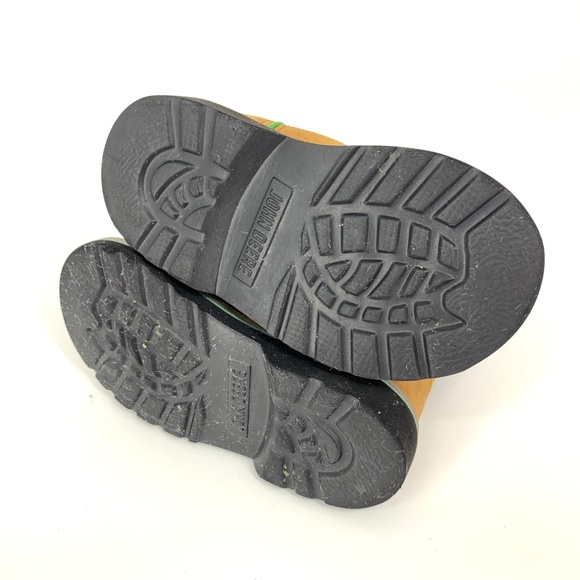 John Deere Johnny Popper JD1188 Infant Toddler Camo Leather Boots 5 M - Picture 4 of 7